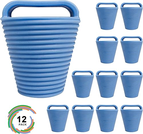 Miniatura 8 de 12 piezas Kayak Scupper Plug Kit TPE Scupper Tapones Agujeros de drenaje Tapón Bung con mango