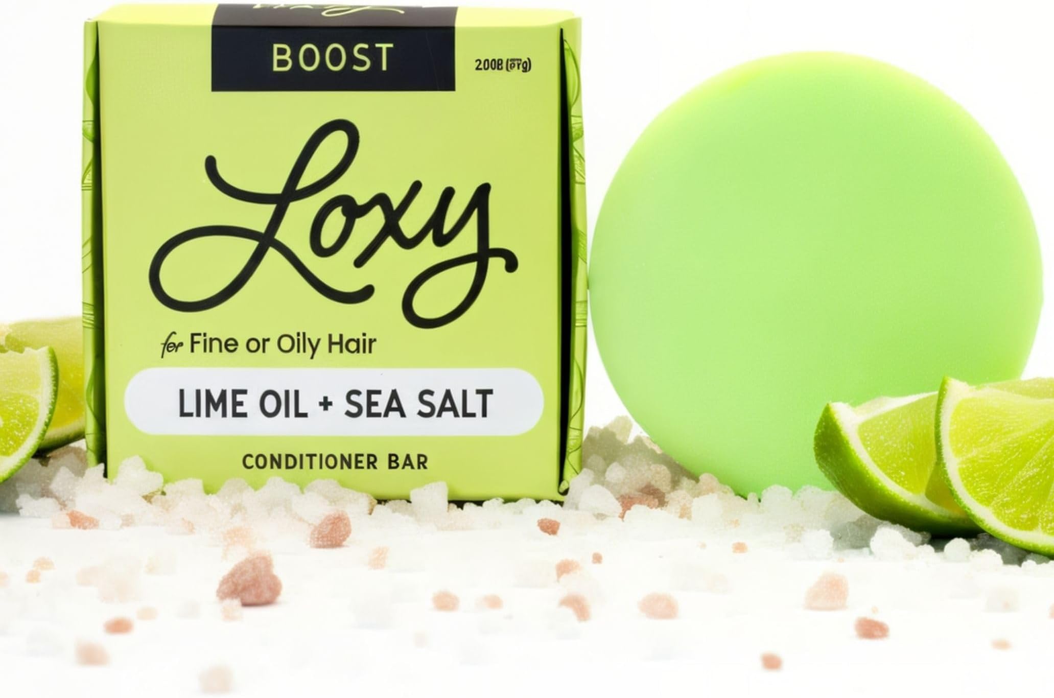 Boost Volumizing Conditioner Bar for Fine or Oily Hair, Conditioner Bar for Thin Hair, Vegan, Cruelty Free, Made in USA