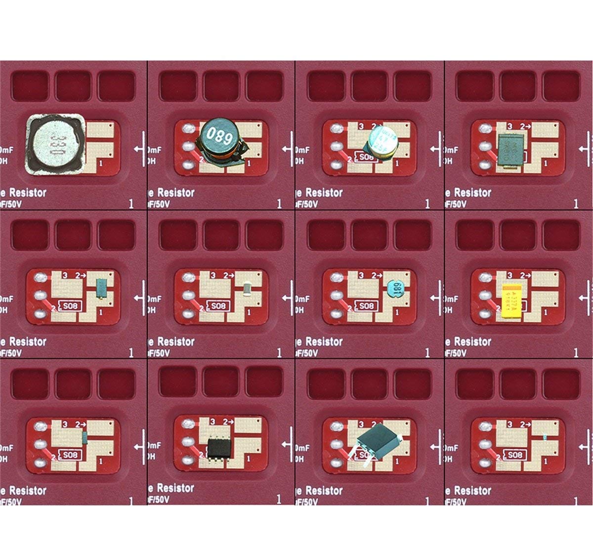 Tester di Transistor Multiuso Tester di resistore di capacità a triodo diodo Mos/PNP/NPN Tester SMD ESR02 PRO