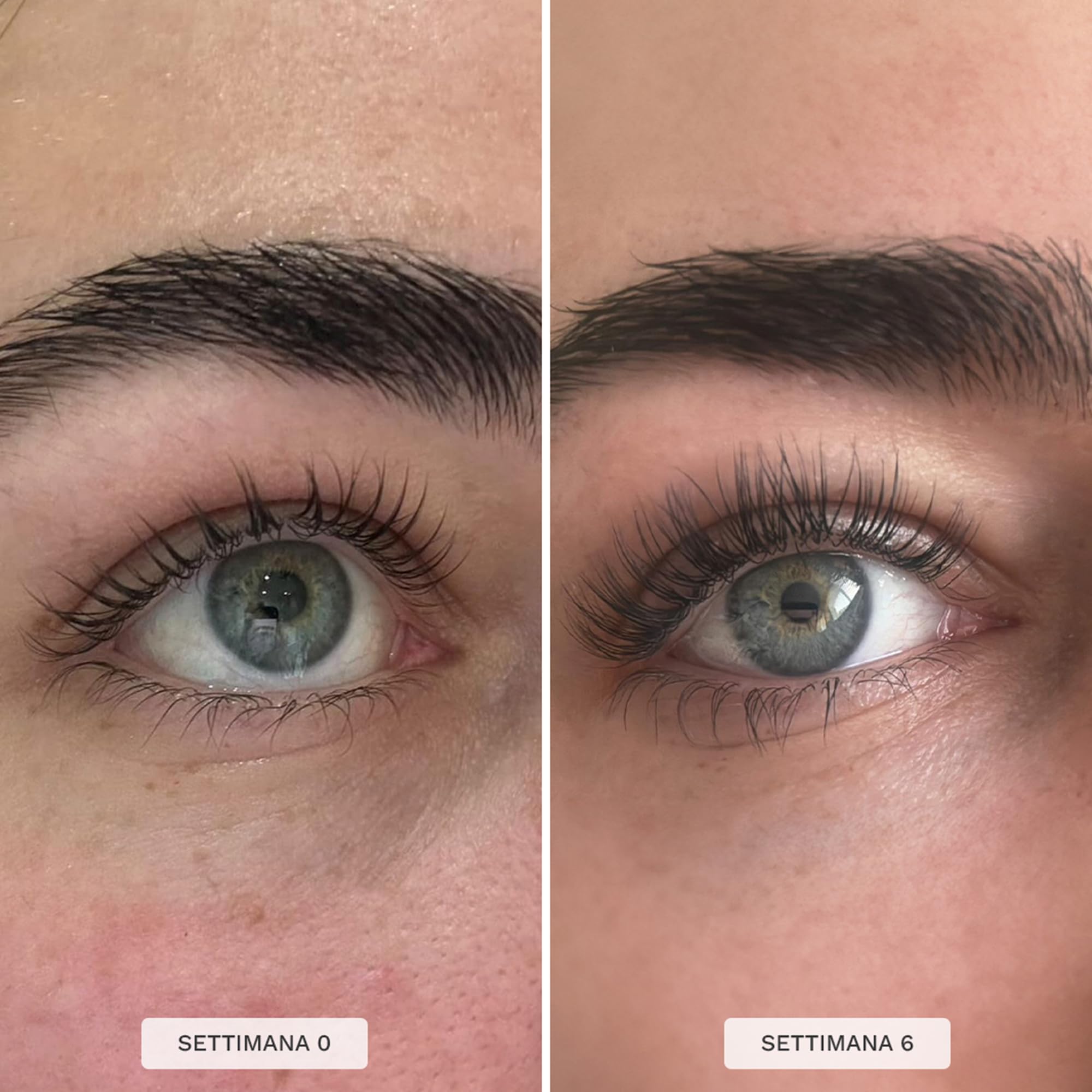 HAIR BURST Siero Ciglia & Sopracciglia - Senza Ormoni, Ciglia Folte 9ml | Siero ciglia con olio di ricino & sodio ialuronato - nutre ciglia e sopracciglia per uno sguardo più folto e definito