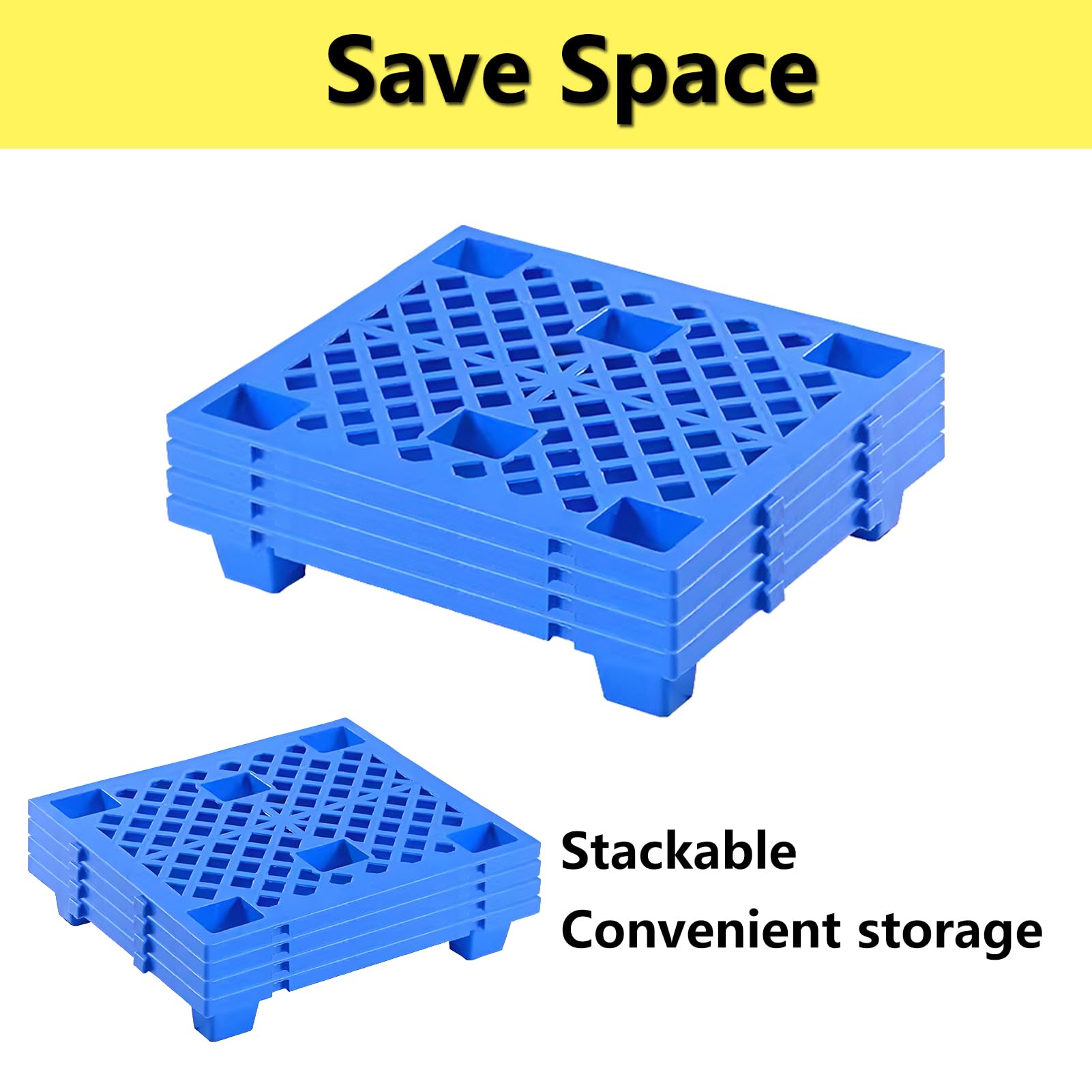 Plastic Pallets - Durable Shipping Skids -5