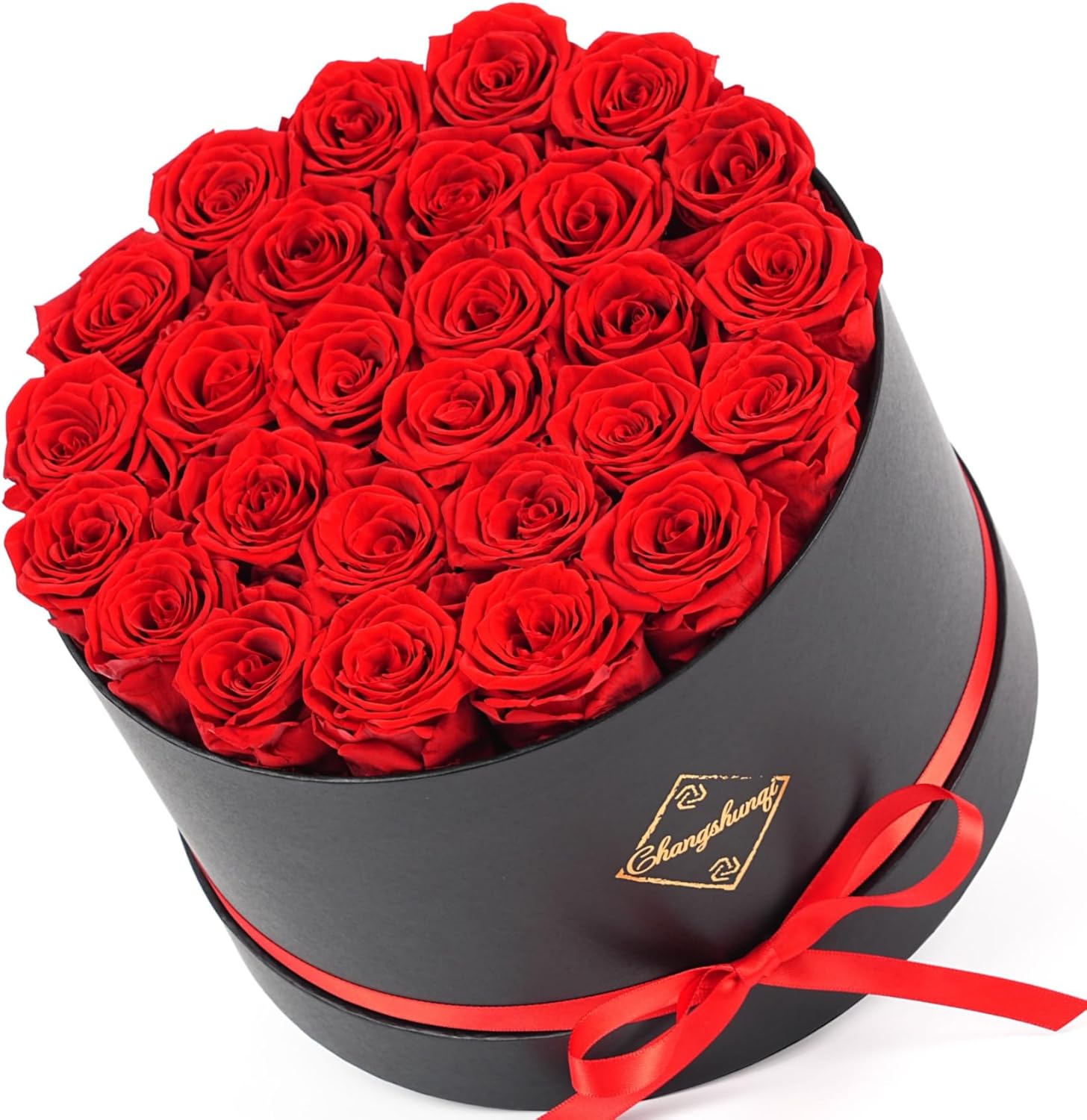 Changshunqi Forever Flowers Preserved Roses, 27 Roses Preserved Flowers in Box for Delivery Women Birthday Gifts Eternal Rose Flowers Gifts for Mom Grandma Her Wife Anniversary Mother's Day Girlfriend - Image 9