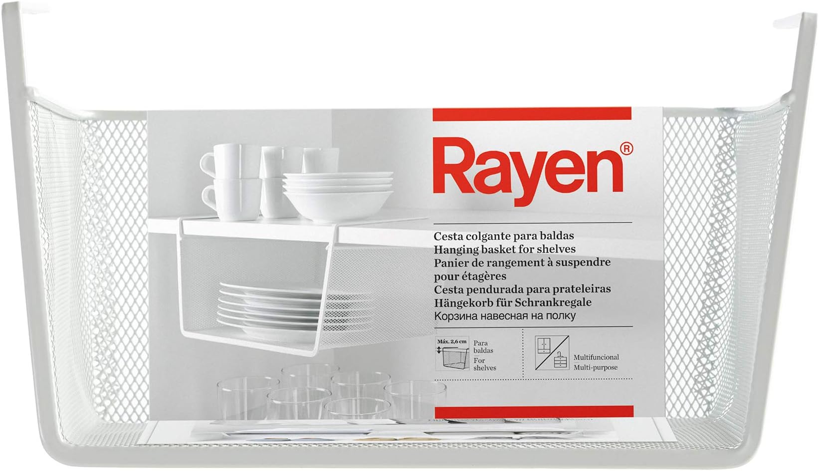 Metaltex Babetex 40 X 26 X 14 Cm Undershelf Basket