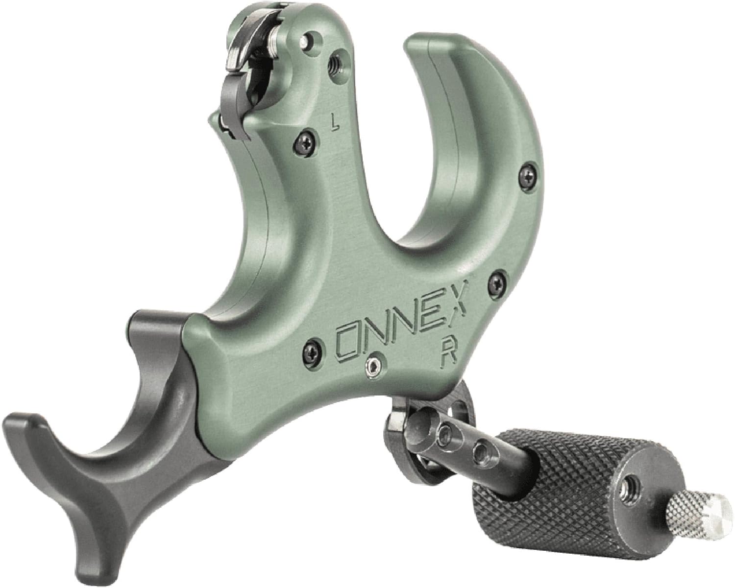 Stan OnneX Resistance Archery Release – Ergonomic 3 & 4 Finger Grip, Universal Handle Platform, Crisp Searing System, Trainer Lock, Modular Fit