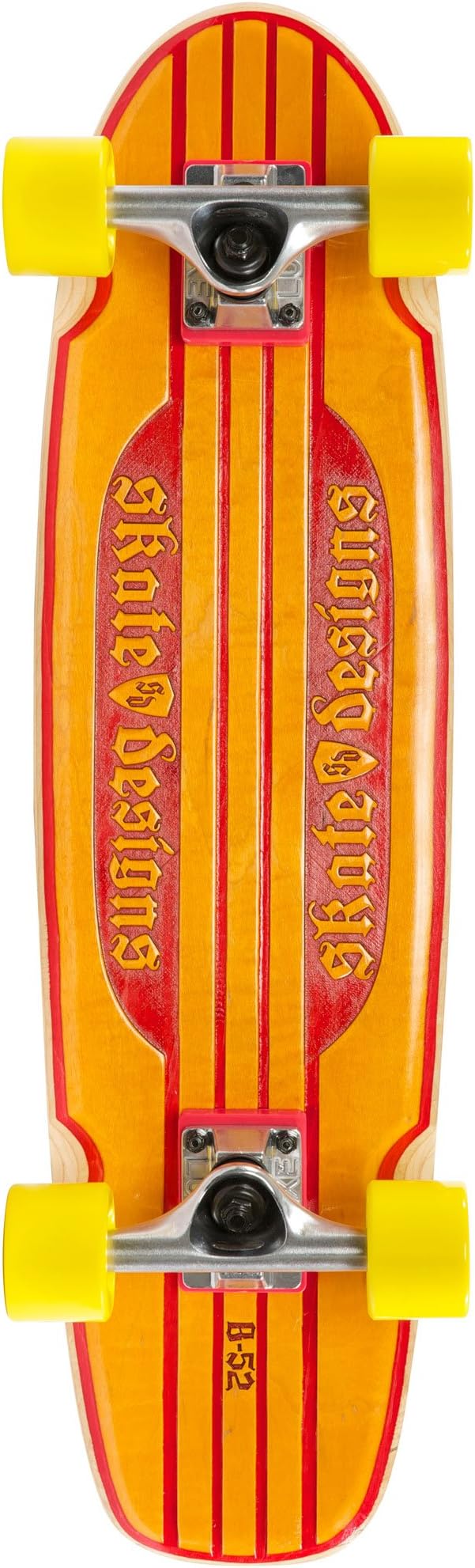 Skate Designs B-52 Rocker Cruiser Complete Skateboard