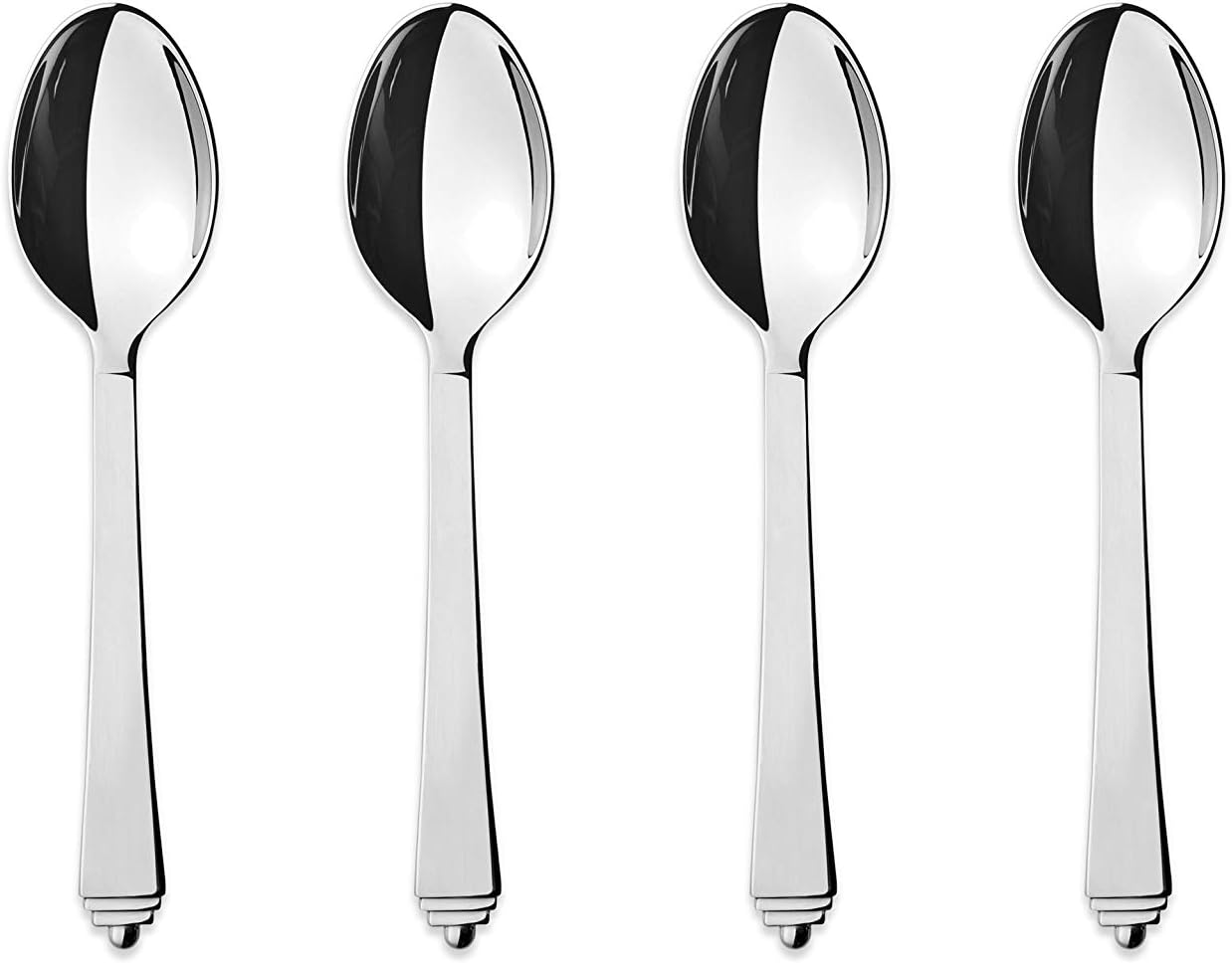 Georg Jensen Pyramid Coffee Spoon Giftbox 4-Piece