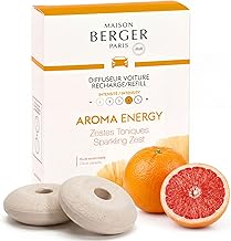 Maison Berger - Set of 2 Aroma Collection Car Diffuser Refills - Energy