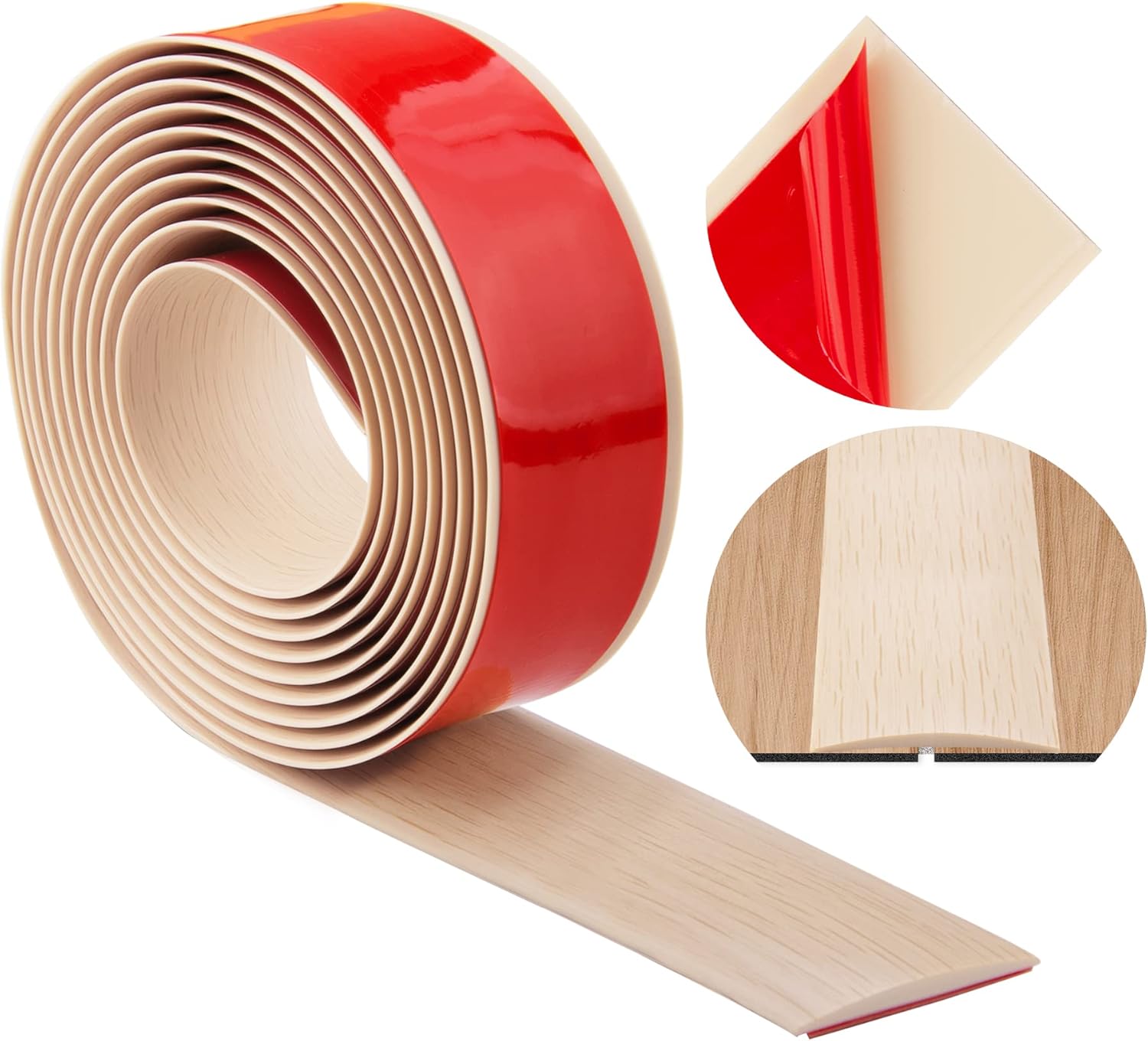 FEQO Floor Transition Strip Self Adhesive Threshold Strip Door