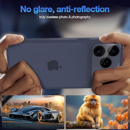 Miniatura 10 de WHPXJY - Protector de lente de cámara compatible con iPhone 11 de 61 pulgadas y iPhone 12 Mini de 54 pulgadas protector de cámara de vidrio templado