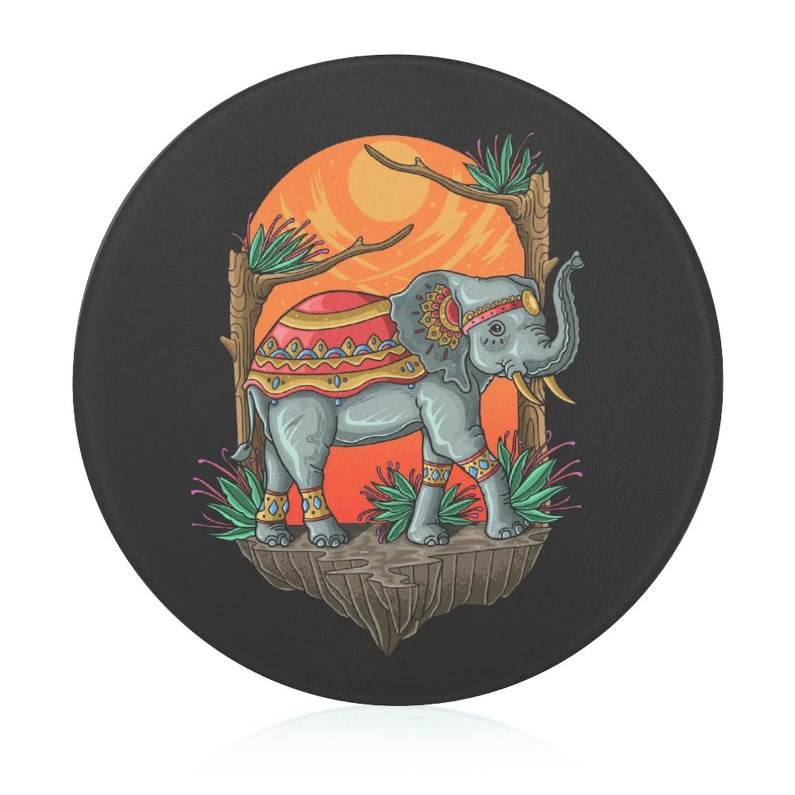 Planche en verre éléphant pour une cuisine créative au quotidien