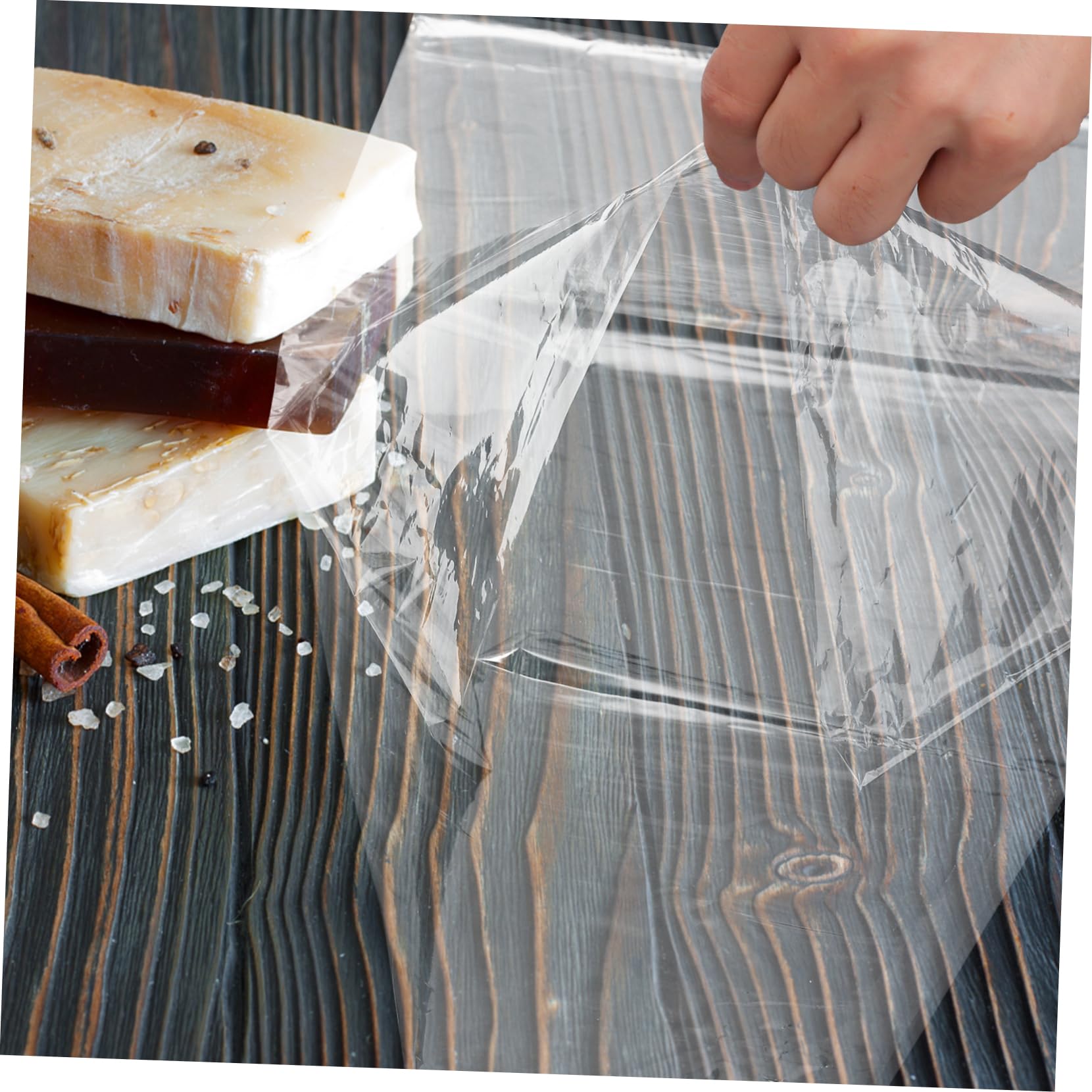 VILLFUL 100 Pcs Heat Shrink Bags for Packaging Heat Shrink Wrapping Bags for DIY Projects Plastic Heat Shrink Bags PVC Heat Shrink Packing Bags for DIY Projects