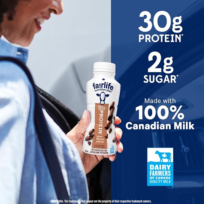 Ready to Drink Fairlife Protein Shakes Chocolate 11.5 Fl Oz Pack 4 miniatura 7