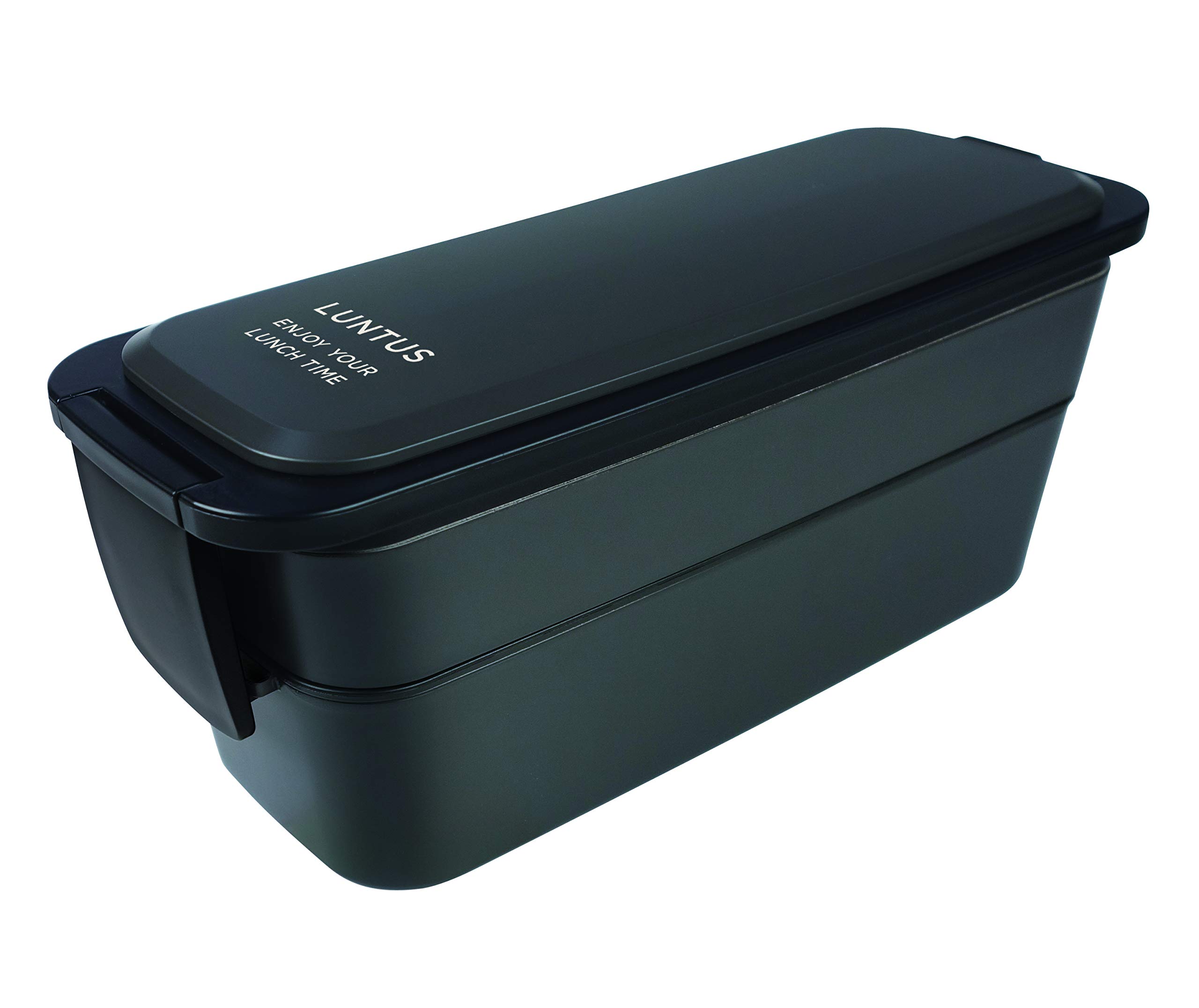 アスベル 弁当箱 ランタスFC-T800 カバンに入れやすい 800ｍｌ 黒 ス…