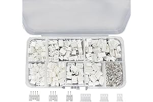 JST PH 2.0MM Male/Female Wire Connector Kit (450PCS) with Female Adapter