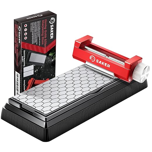 Saker Off-Center Honing Guide and Whetstones Kit