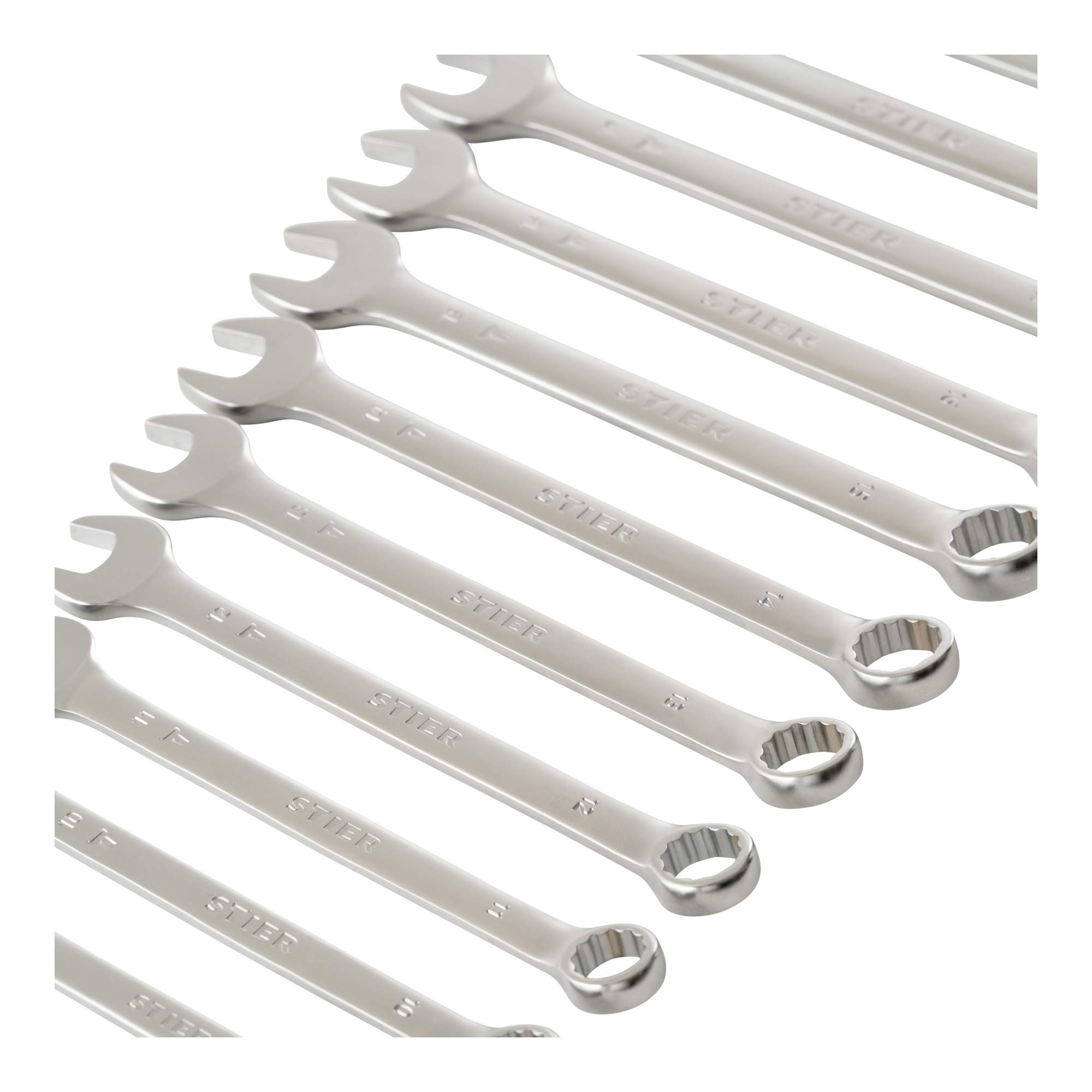 STIER Set di chiavi combinate apertura chiave 6-32 mm 21 pezzi