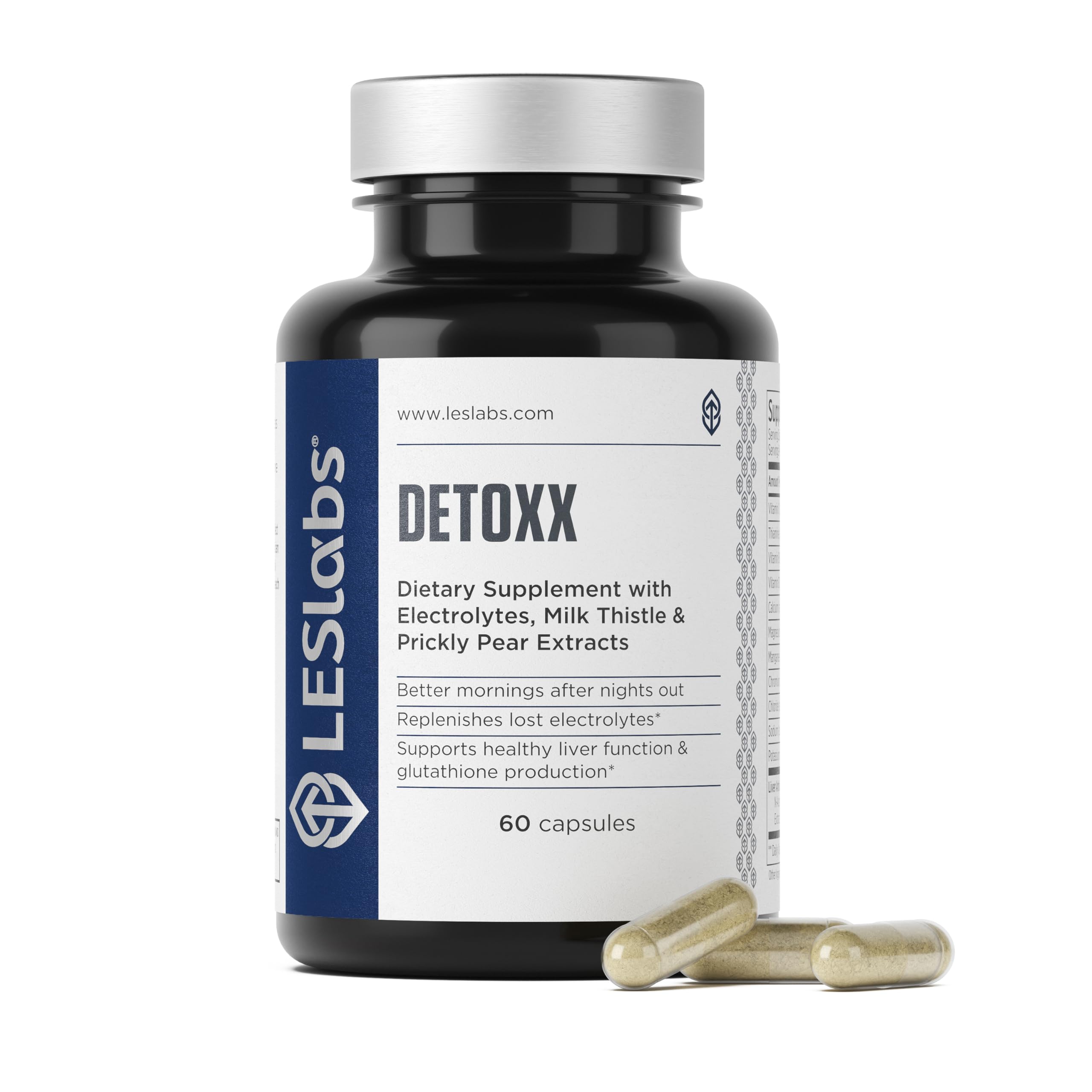ams２boxes detoxDETSsss Amazon.com: LES Labs DeToxx – Better Mornings & Recovery, Liver