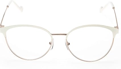 Contacta, Elle, Occhiali da Lettura per Donna, Occhiali Femminili e  Accattivanti con Profili Dorati, Dettagli Color Pastello, Diottrie +1,00,  Colore Bianco, Confezione con Sacchetto Portaocchiali, 24g : Amazon.it:  Salute e cura della
