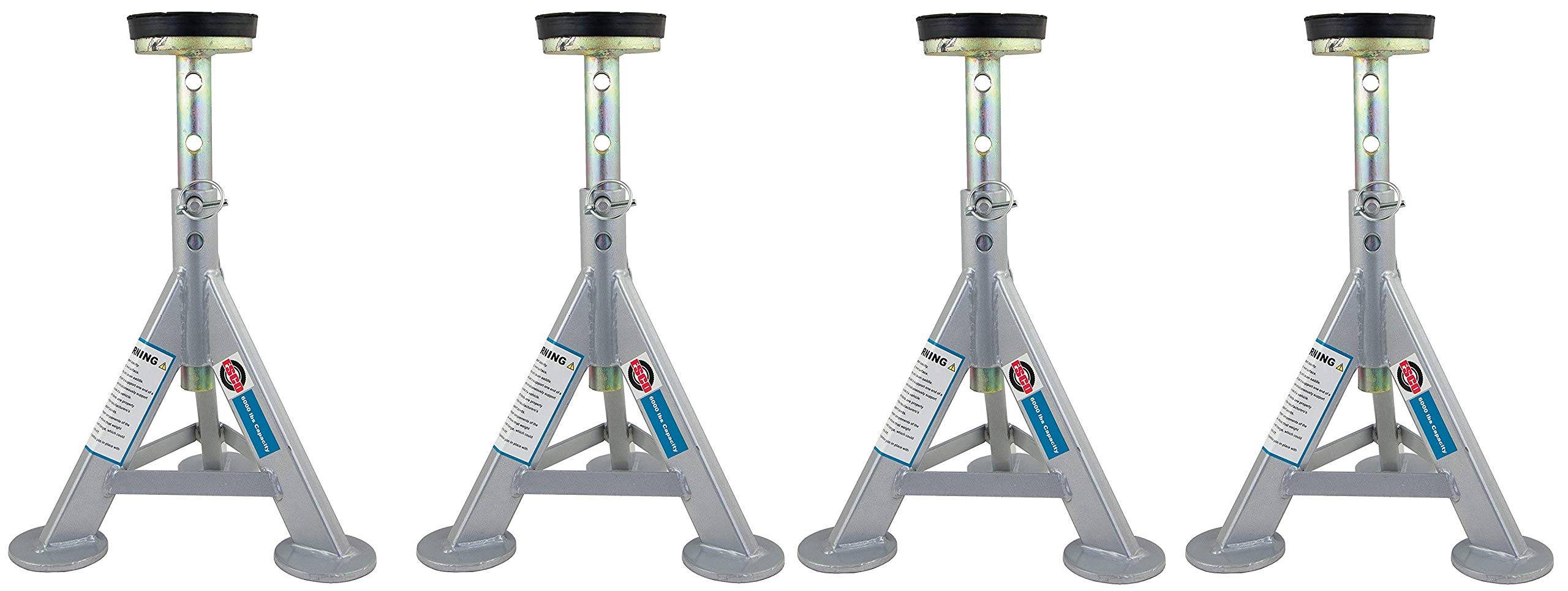 ESCO 10498 Jack Stand, 3 Ton Capacity (Pack of 4) Automotive