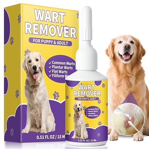 AstraVox Natural Dog Wart Remover Treatment, 20ml Liquid Gentle Pet Skin Tag Removal, Suitable for Puppy and Adult, Painless, Fast-Acting & Effective Eliminates