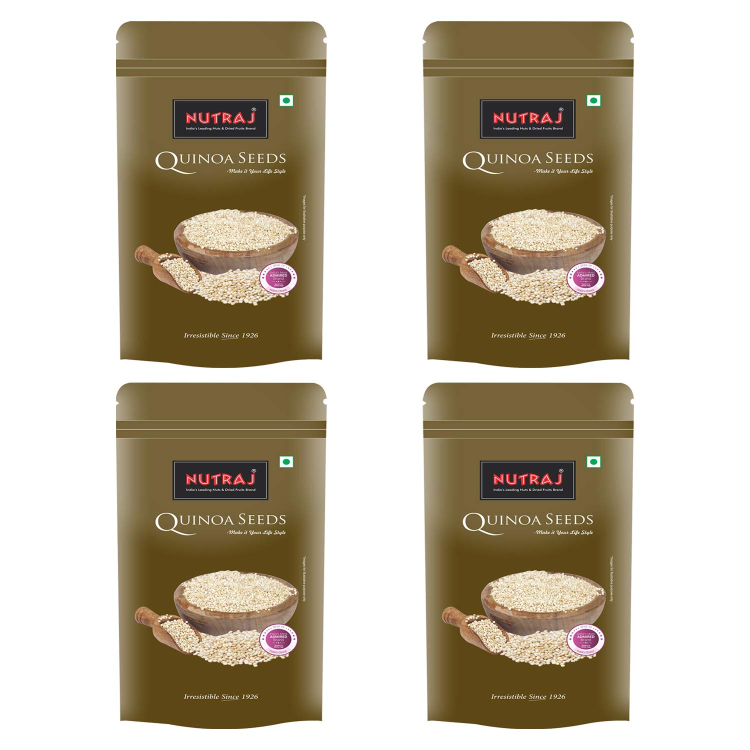 Nutraj Quinoa Seeds 800g (200g x 4) (B07QMDRF94) Amazon Price History, Amazon Price Tracker