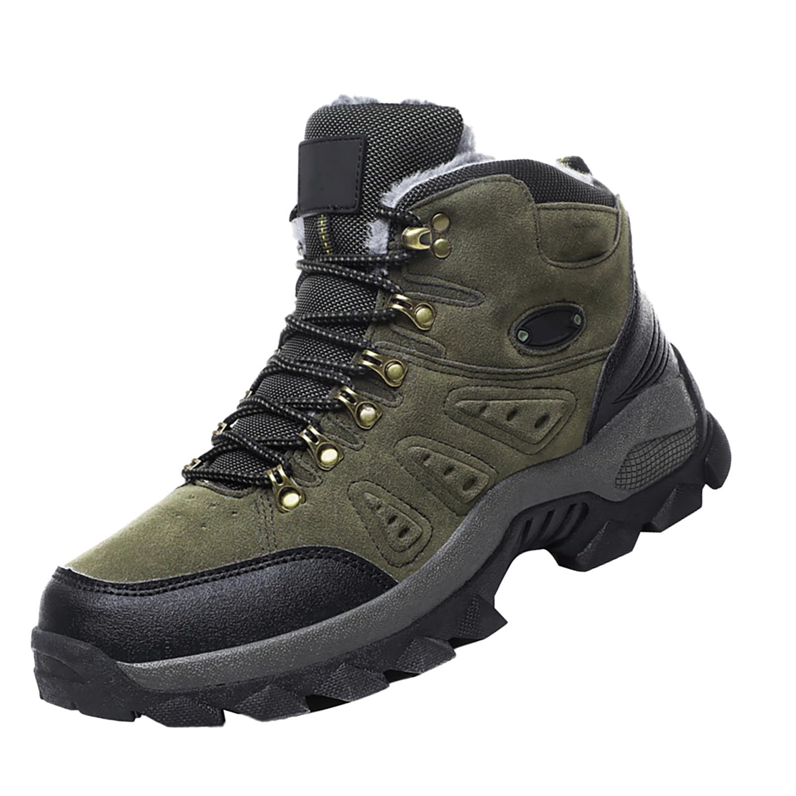 Wanderstiefel Herren Wasserdicht, Trekkingstiefel Leder Atmungsaktiv
