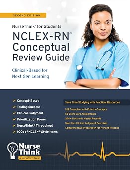 NCLEX-RN Conceptual Review Guide Clinical-Based for Next Gen Learning NT-Books