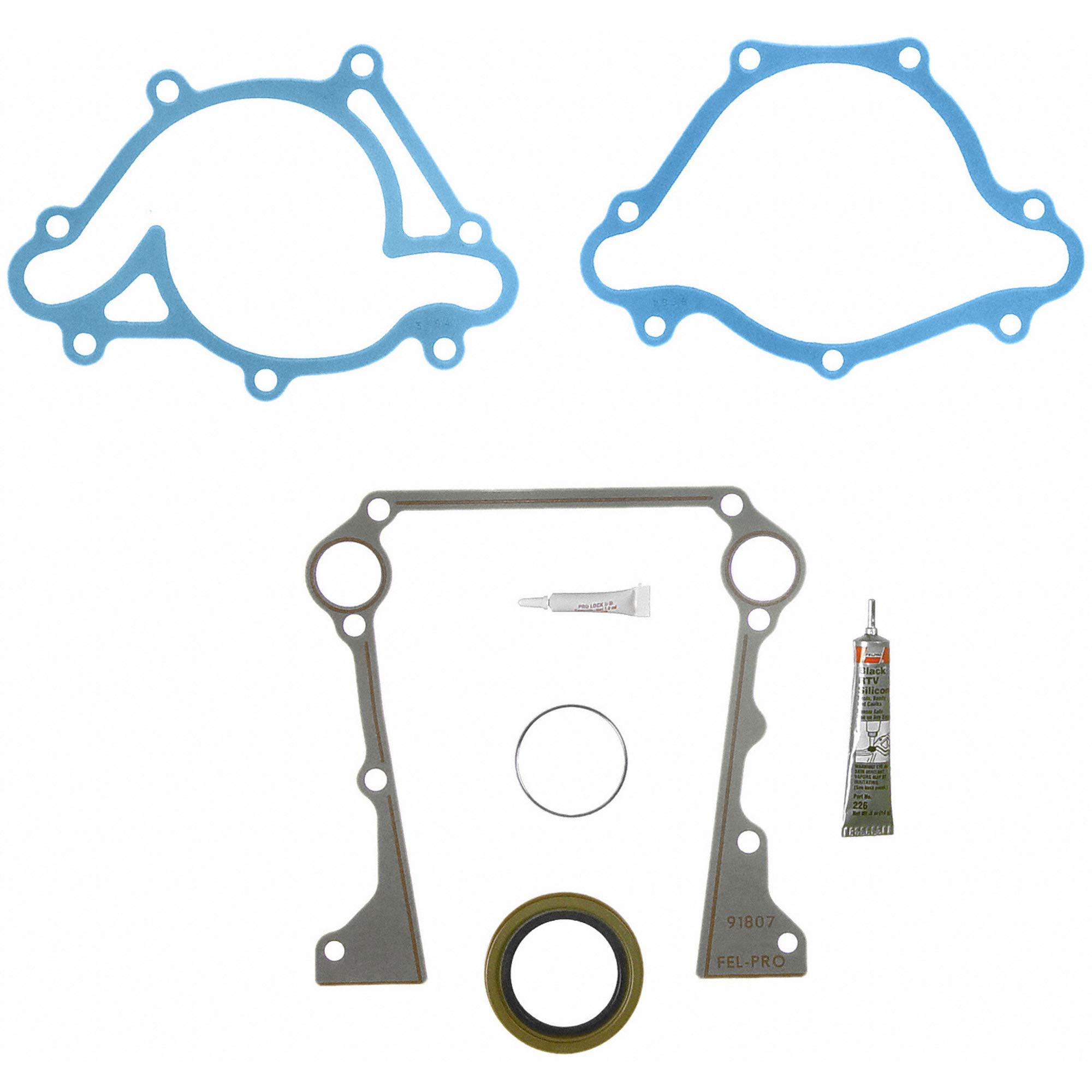 FEL-PRO TCS 45999 Timing Cover Set with Repair Sleeve for Worn Surfaces