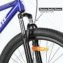 ROADGIANT Filipino 26T | MTB | Aluminum Alloy Frame Bicycle | Dual Disc Brakes | Single Speed | Front Suspension | Unisex | for All-Terrain Riding (Navy Blue) gallery image