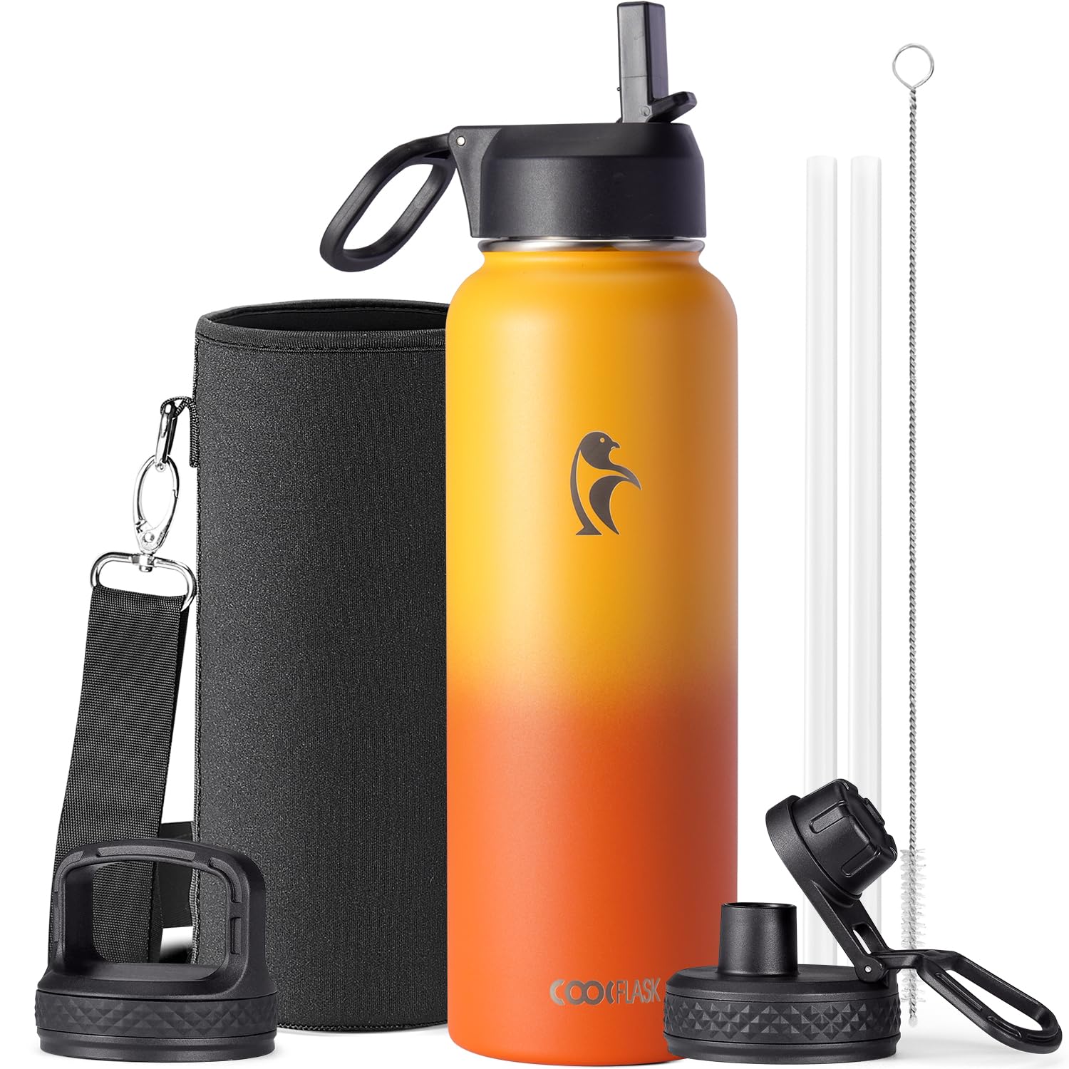 Coolflask Bottiglia da in acciaio inossidabile con isolamento