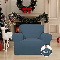 Vista 495 de Easy-Going - Funda elástica para sofá, 1 pieza, protector de muebles, suave, con parte inferior elástica, para niños, tela de jacquard de poliéster