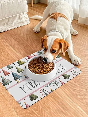 Miniatura 4 de Tapete de baño de Navidad para bañera, antideslizante, de secado rápido y absorbente, tierra de diatomeas, fregadero, cocina, sala de estar,