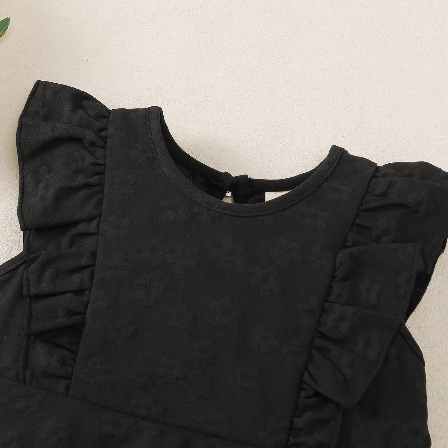 Toddler Baby Dress Floral Ruffle Sleeve Dresses for Girls Casual Party Beach Dress Kids Sundress