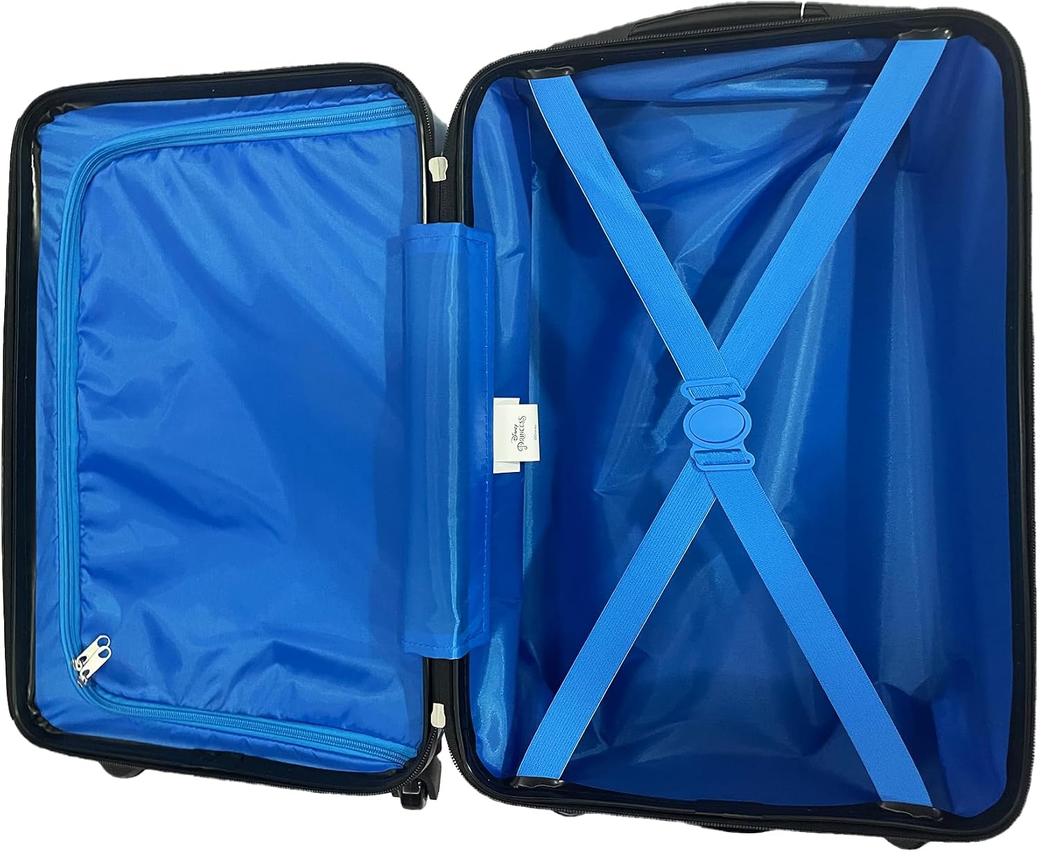 Fast Forward 20 Inches Luggage For Kids - Hard Sided Tween Travel Trolley kid suitcase for girls With Wheels, Disney Princess