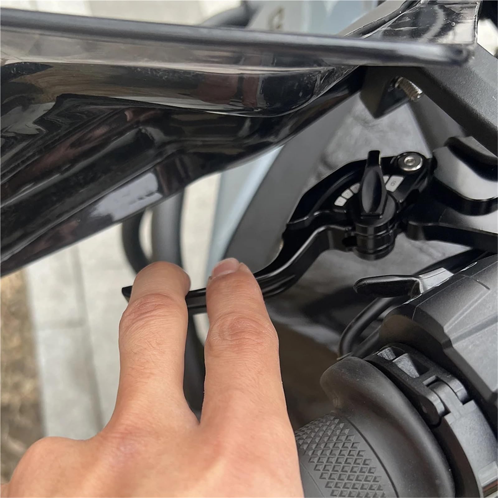 Uchwyty motocyklowe Do 450MT MT450 CF450MT | Akcesoria motocyklowe Krótki uchwyt dźwigni hamulca na dwa palce