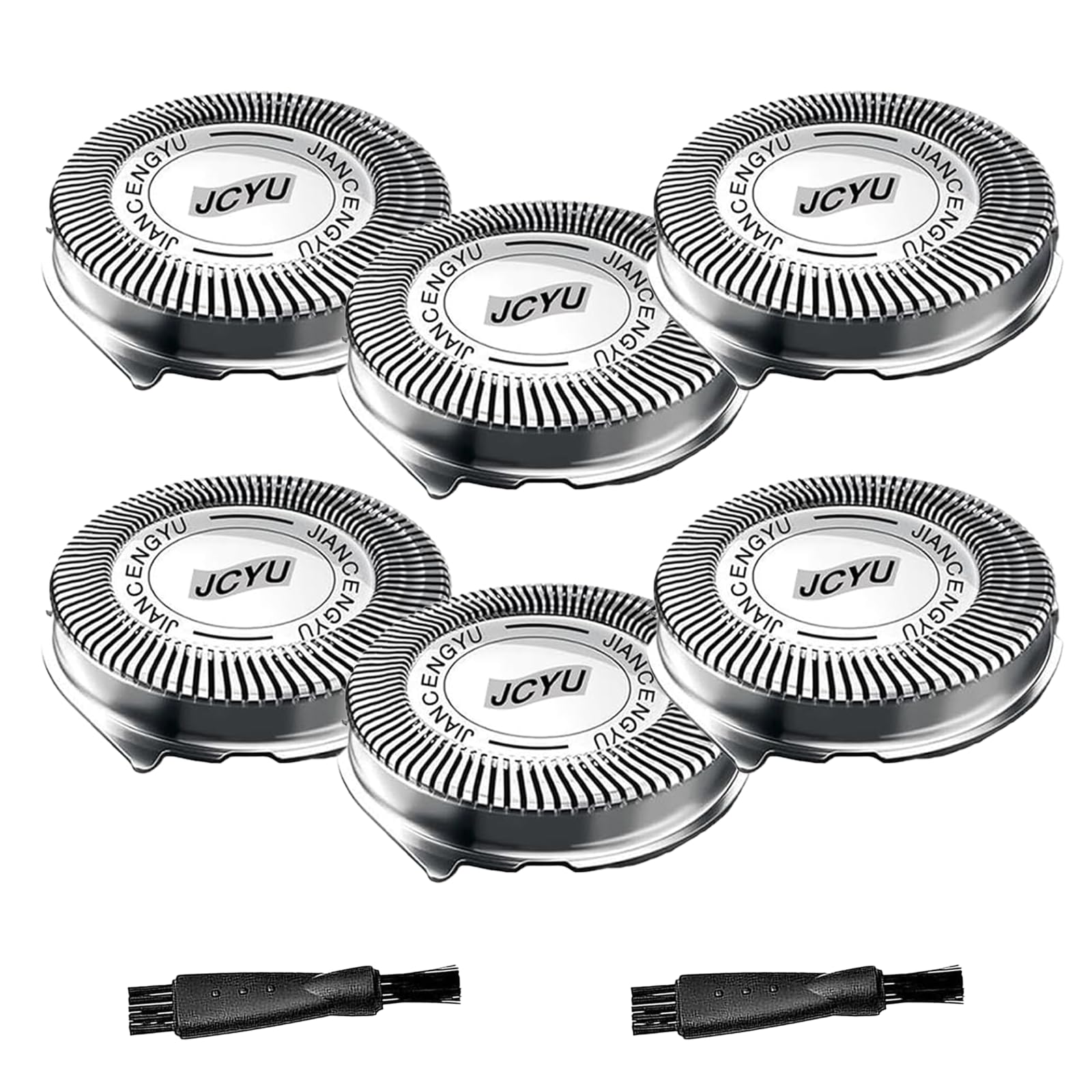 6 Pack SH30 Replacement Shaver Heads Compatible with Philips Norelco Series 3000 2000 1000, SH30 Replacement Blades for Philips Electric Shaver S1560