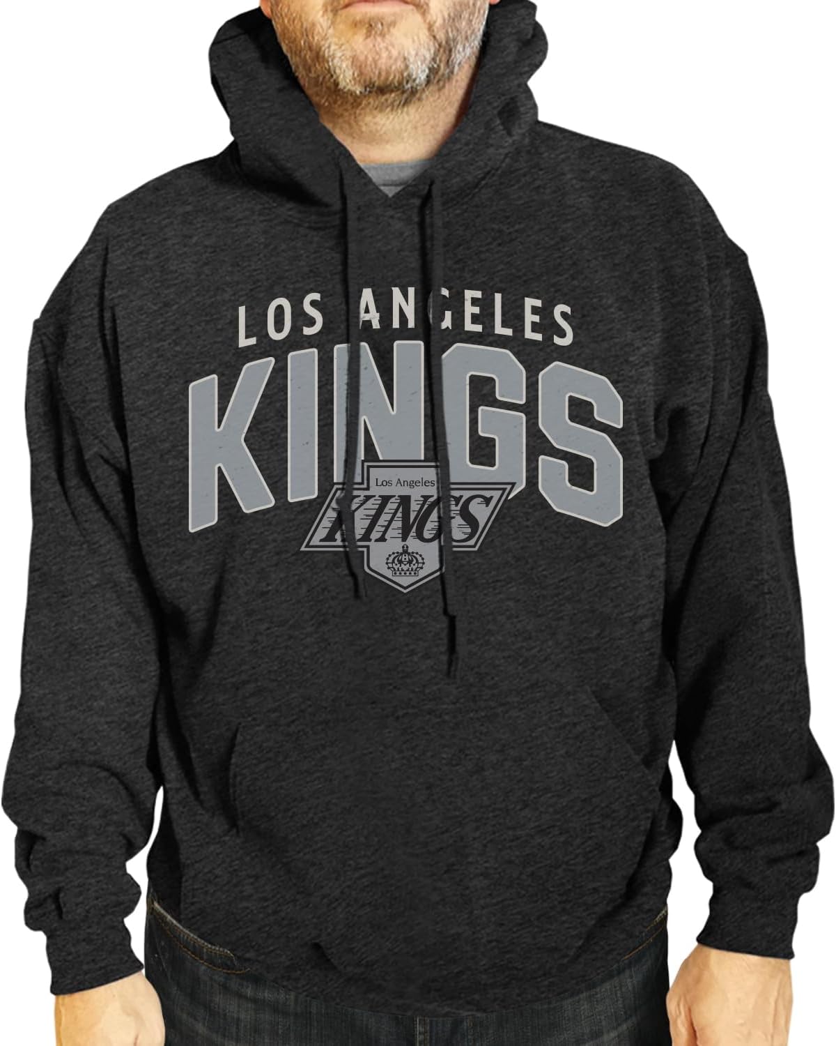 NHL Adult Unisex Powerplay Hooded Sweatshirt - Cotton Poly Fleece - Tagless and Comfortable