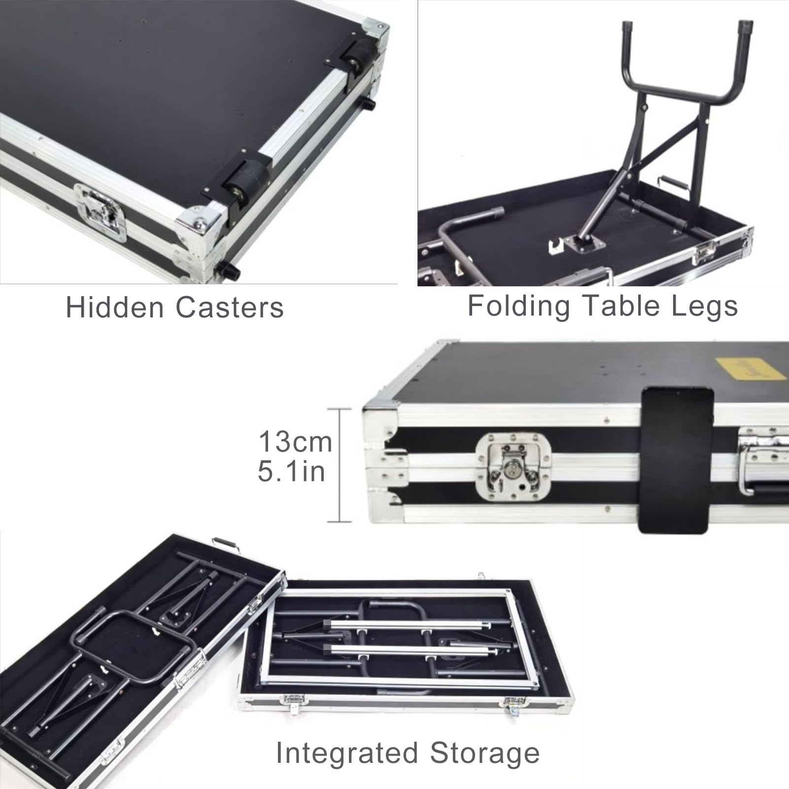 Campingküche Faltbar Mit Spüle und Herd, Camping Box, Camping Tisch, Camping Möbel, Camping Set, Outdoor Küche für 6-10 Personen