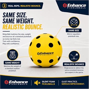 Enhance Pickleball Ninja Topu