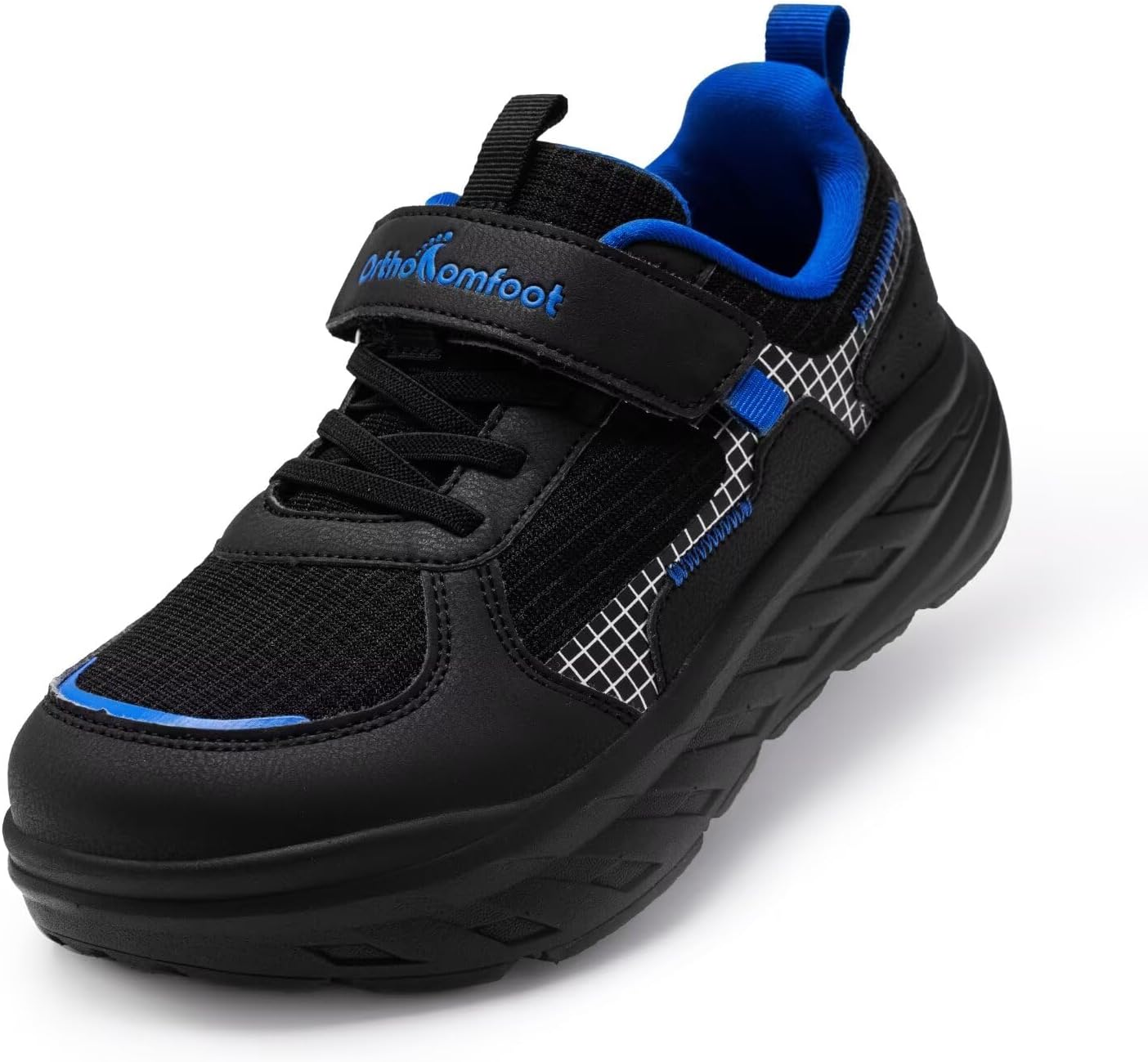 Boys Girls Kids Orthopedic Tennis Shoes: Wide Toe Box Comfortable Casual Arch Support Plantar Fasciitis Running Sneakers, Orthotic Athletic School Sport Walking Shoes for Foot and Pain Relief