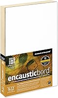 Vista 22 de Ampersand Art Supply Panel de pintura de madera: Serie Museo Encausticbord, cuna de 1,5 pulgadas, 8 "x 8