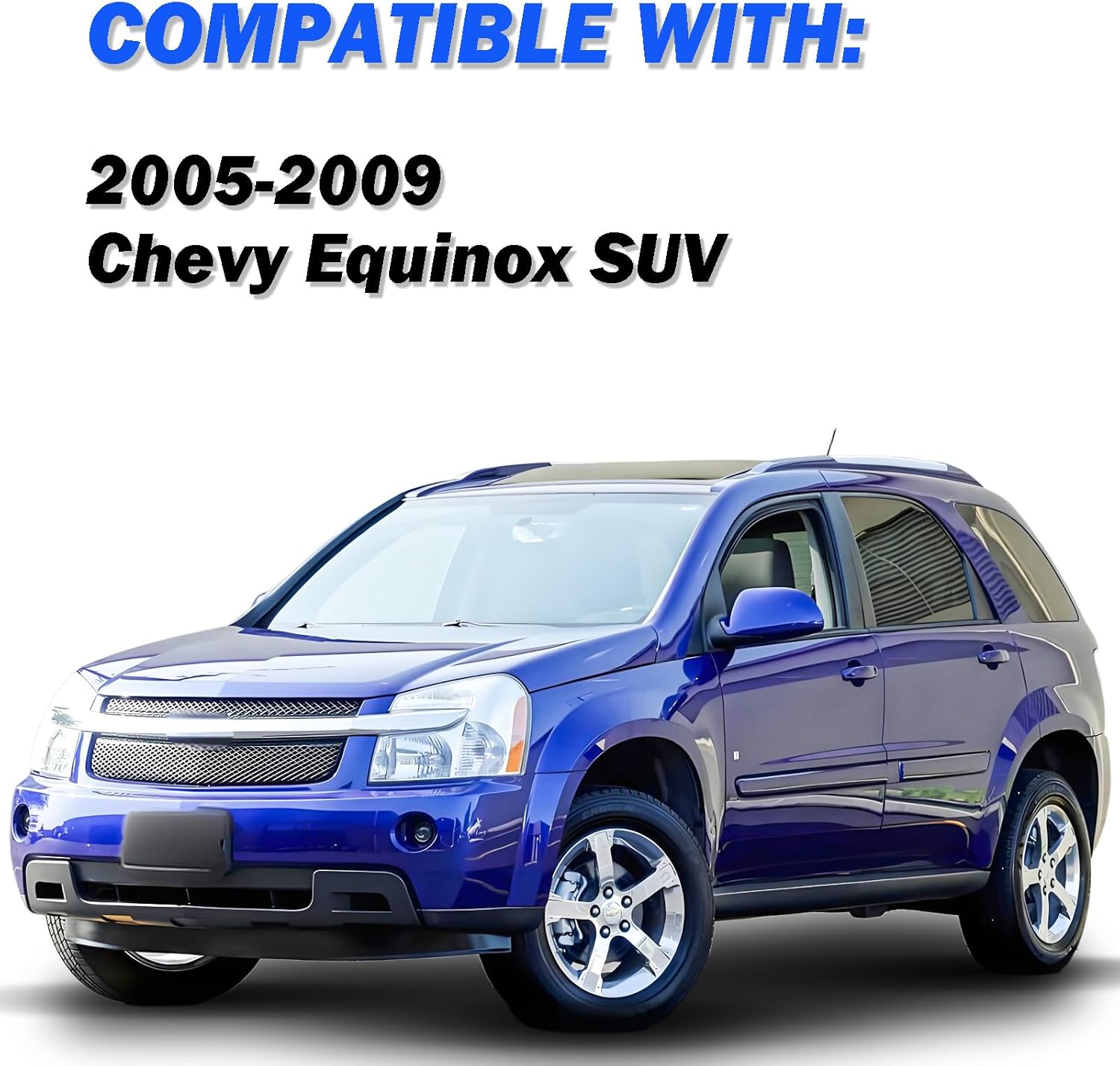 Headlights Assembly Replacement for 2005 2006 2007 2008 2009 Chevy Equinox All Models,Driver & Passenger Side