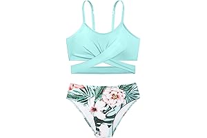 Fun Summery Two-Piece Teenager Bikini Set