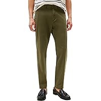 Tommy Hilfiger Uomo Pantaloni Chino Core Harlem Essential Twill Relaxed Fit