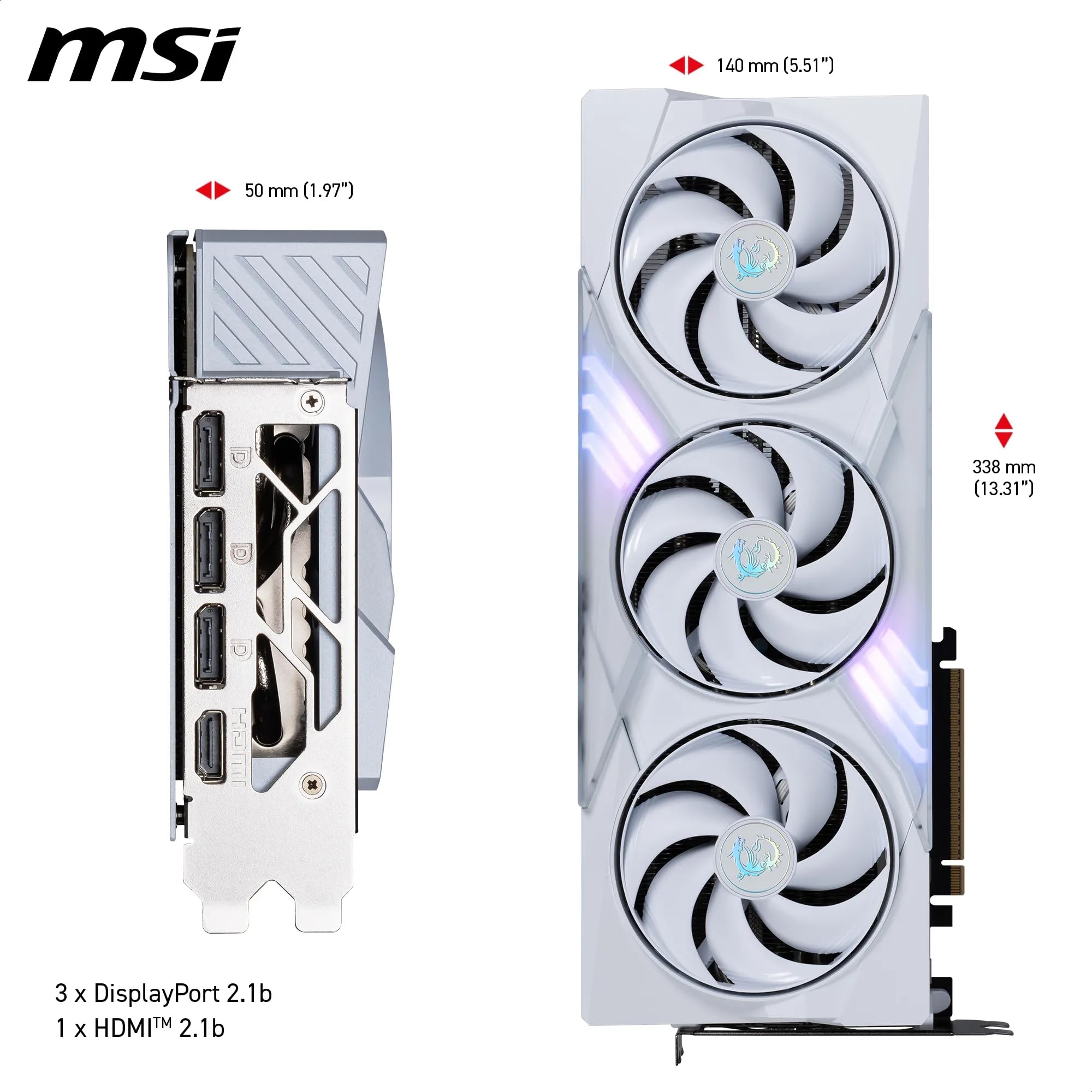 Amazon | MSI GeForce RTX 5080 16G GAMING TRIO OC WHITE