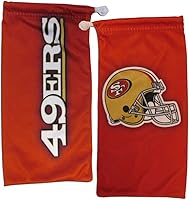 Vista 5 de Siskiyou NFL Unisex Edge Wrap Sunglass and Bag Set