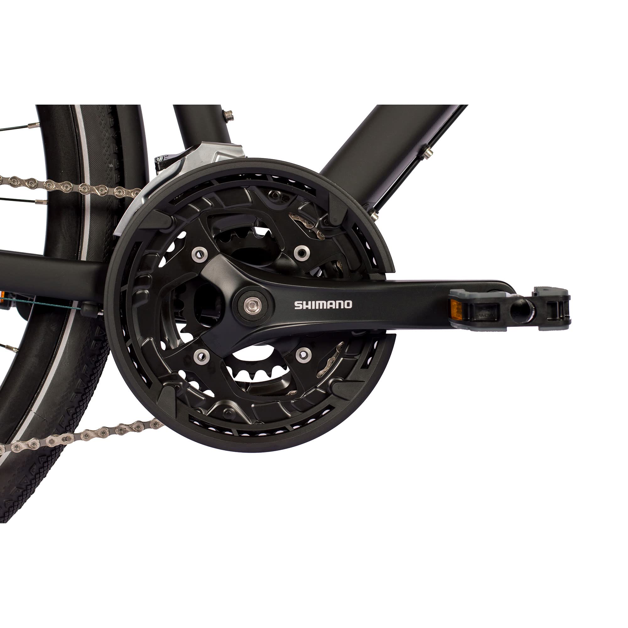 Airtracks Herren Trekking Fahrrad 28 Zoll Shimano Deore 27 Gang M592 SGS 9-Fach Kettenschaltung Schwarz Matt Rahmenhöhen 52cm 56cm Modell 2026