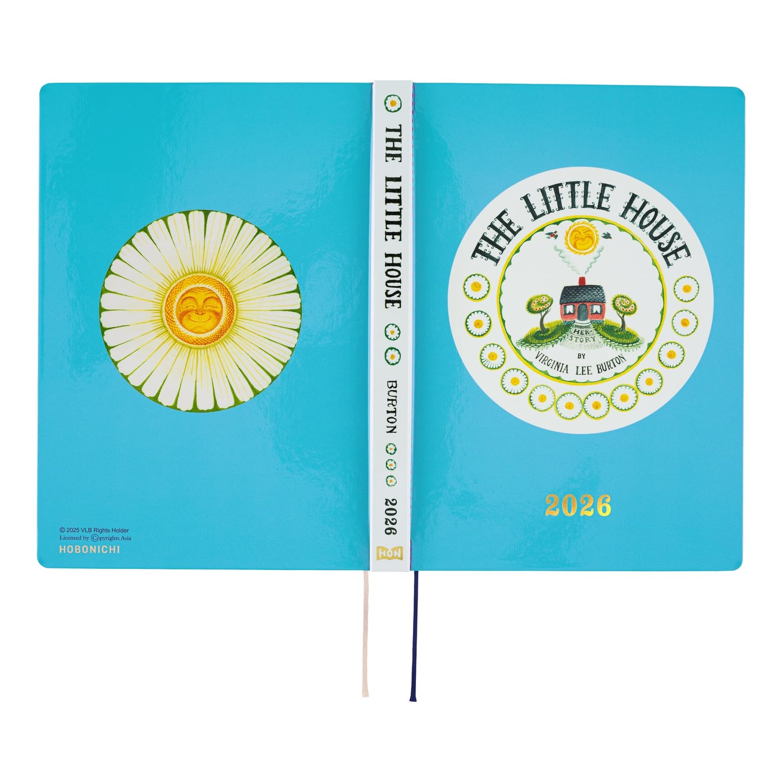 Hobonichi Techo HON A5 2026 Virginia Lee Burton: The Little House (English, January Start Planner) - Image 3
