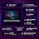 Lenovo IdeaPad 5 2-in-1 Intel Core Ultra 5 225H (16GB RAM/1TB SSD/14 (35.5cm)/WUXGA IPS/AI PC/Windows 11/Office Home 2024/Lenovo Digital Pen 2/1Yr ADP/Grey/1.6Kg), 83KR000HIN Convertible Laptop gallery image