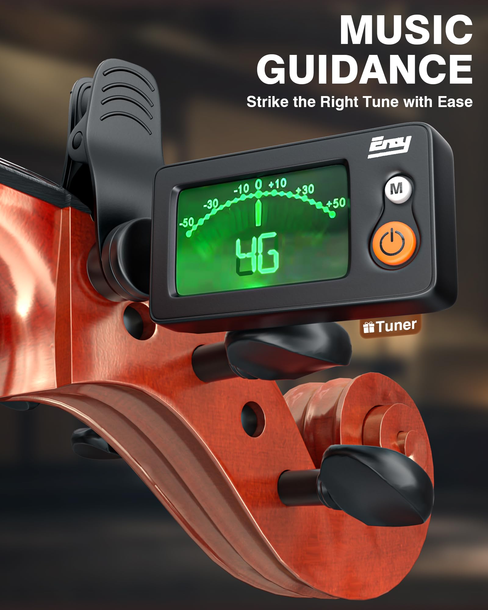 PYY Cello 4/4 Full Size - Solid Wood Acoustic Cello Package with Free Stand, Bag, Strings, Tuner, Rosin and Bow, Cello 4/4 Strings Set for Students & Adult Beginner Instruments - Image 2